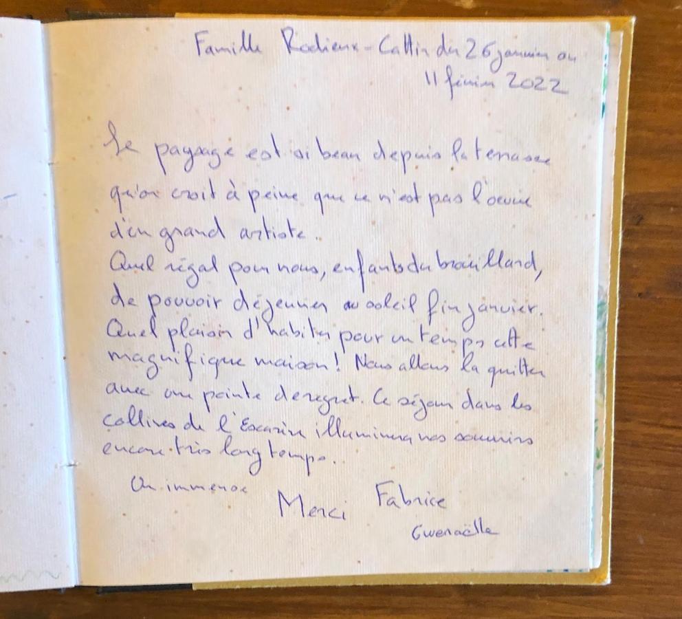 Les Figaires Villa L'Escarene Eksteriør billede